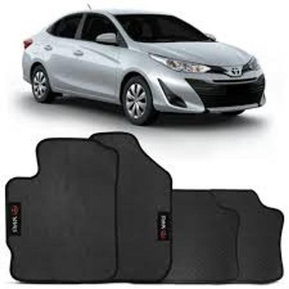 Tapete yaris sedan borracha pvc