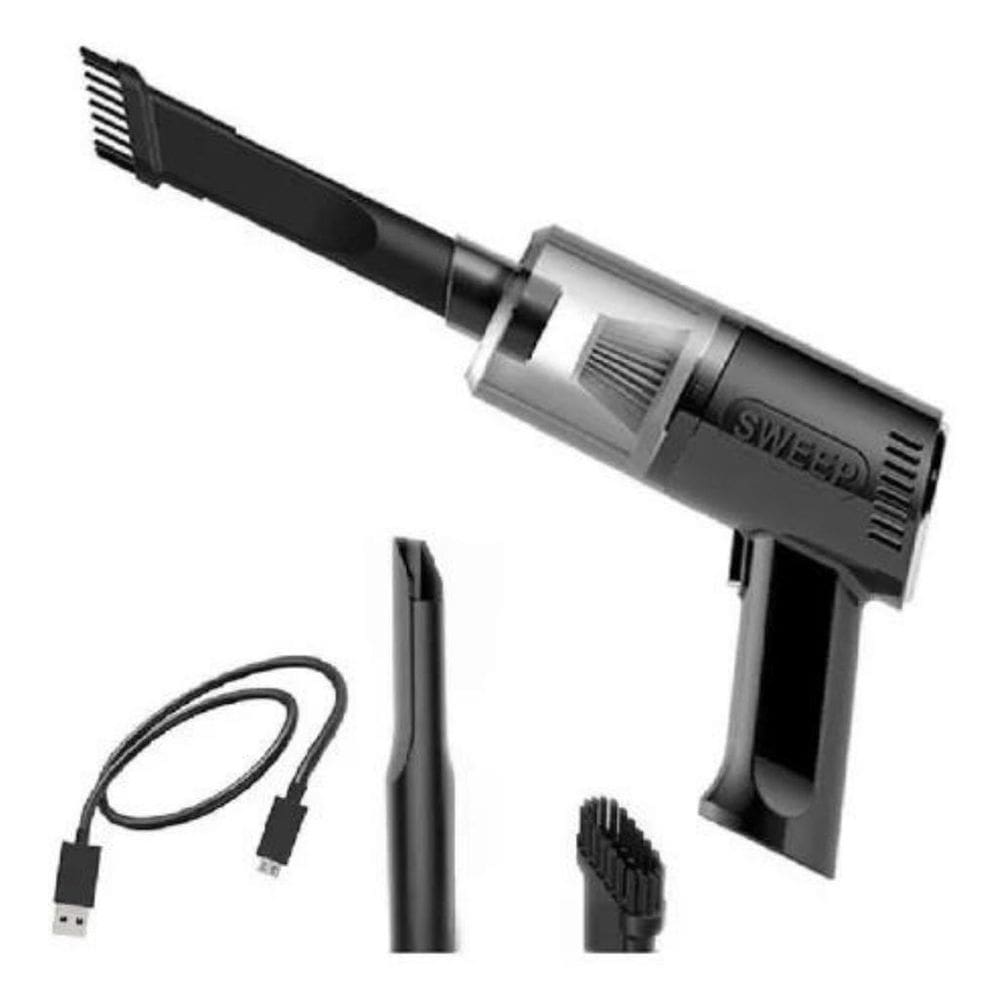 Mini aspirador de pó automotivo sem fio aspirador portátil