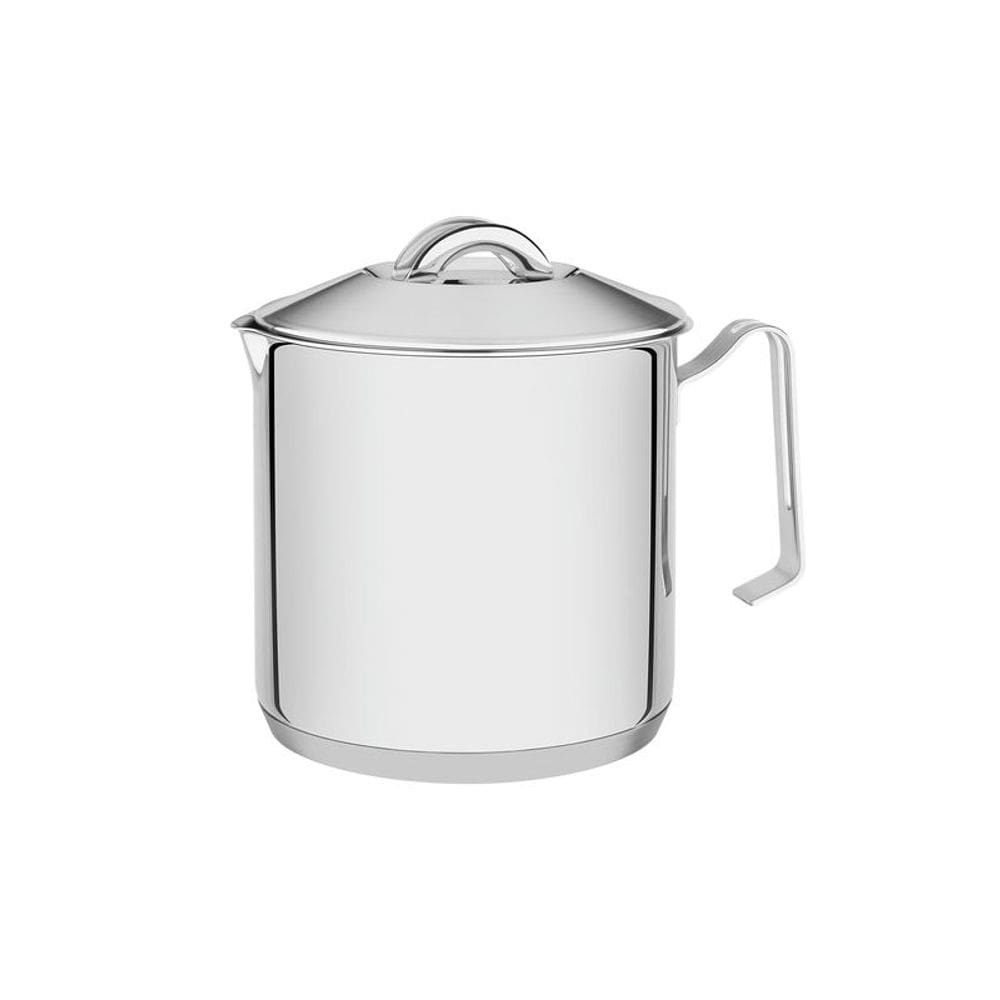 Fervedor inox fundo triplo e tampa 14cm solar tramontina