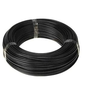 Fio cabo flexível 2,5mm preto - 100 metros
