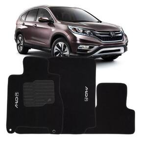 Tapete automotivo carpete com a base em pvc honda crv 2012