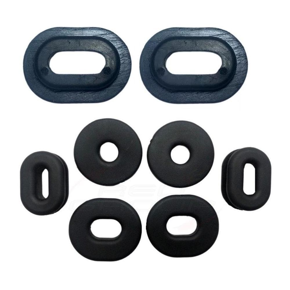 Kit coxim borracha carenagem honda titan fan cg 150 160