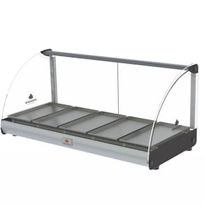 Estufa Curva Elétrica Progás Preta 5 bandejas 127V PRV-05E