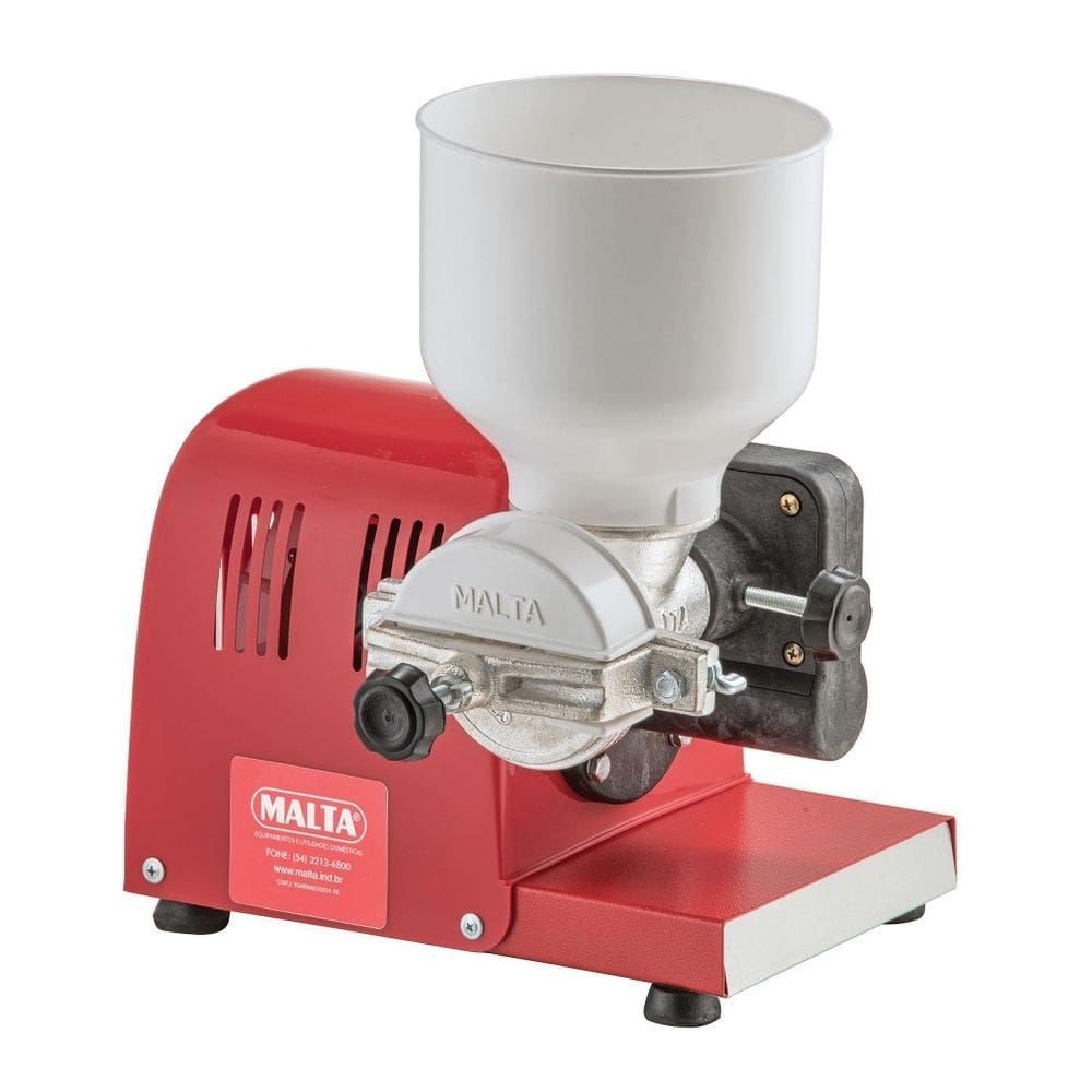 Maquina moer grãos cereais café elétrica malta