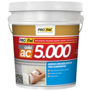 Cola para sanca rodapé moldura ac 5.000 ultra rápida 1 kg