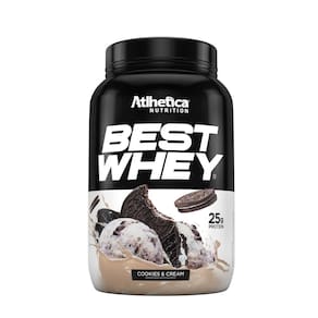 Best whey - 900g - atlhetica - cookies e cream