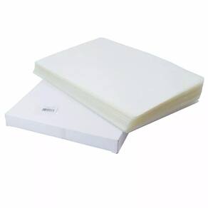 Plástico plastificação pouch film 80x110 250 micras 0,10