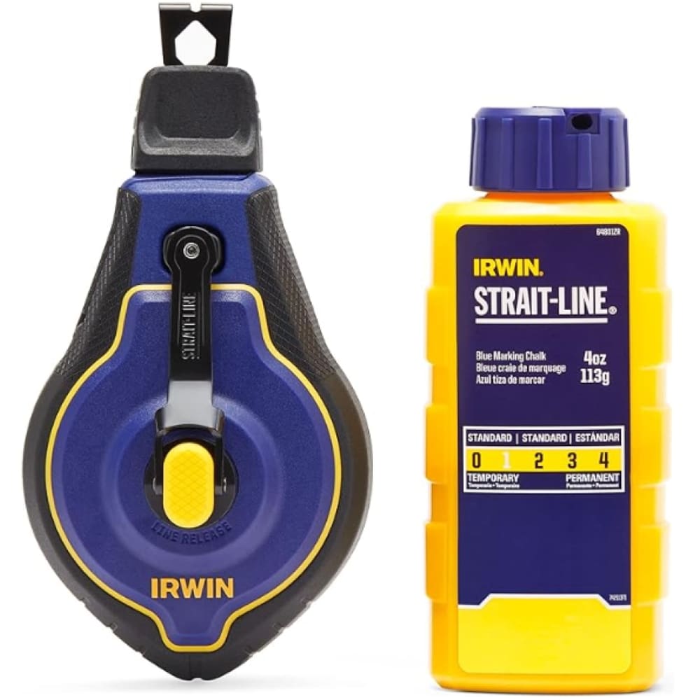 Jogo Carretel d Linha + Giz Azul Speedline IRWIN IWHT48443BC