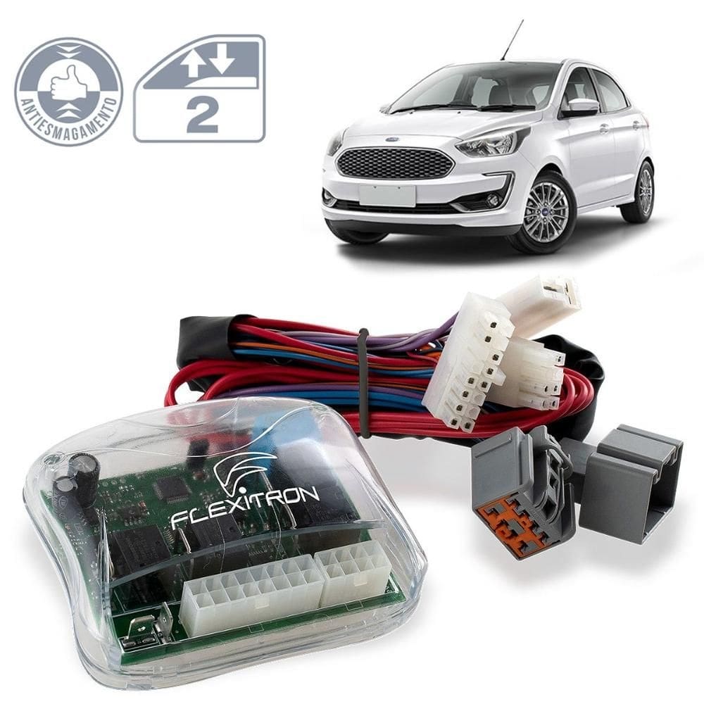 Modulo Vidro Elétrico Ka 2015 a 2020 Antiesmagamento