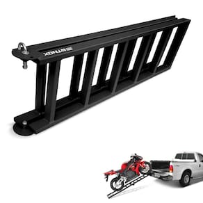 Rampa Para Moto Pickup Em Aço Carbono Universal Preto 200Kg Gtnox