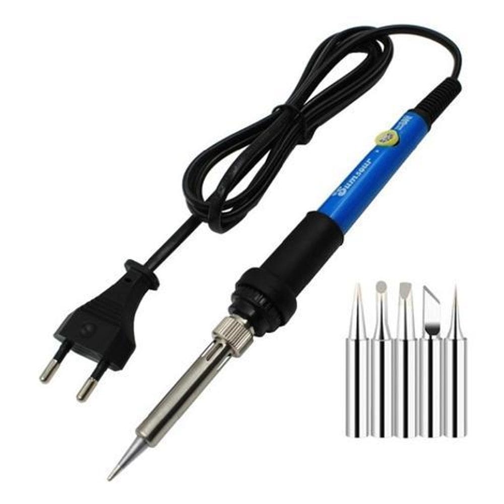 Ferro de solda 60w potencia ajustável profissional 480c-220v