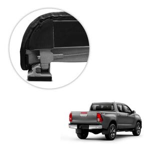 Capota Maritima Hilux CD 2016 a 2023 Aluminio Flash Force