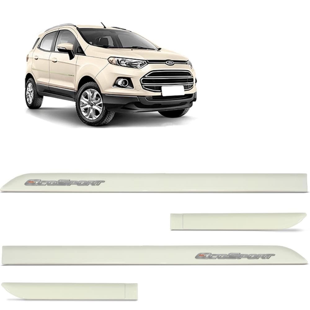 Friso Ecosport 2013 a 2021 Branco Vanilla Alto Relevo