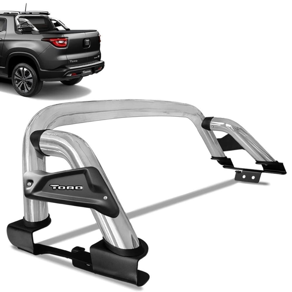 Santo Antonio Fiat Toro 2016 2024 Cromado Adventure III Bepo