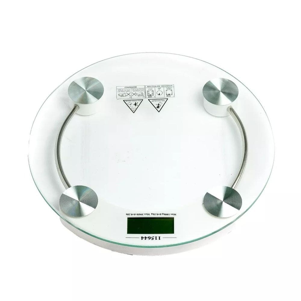 Balança redonda de banheiro digital alta precisão 10kg