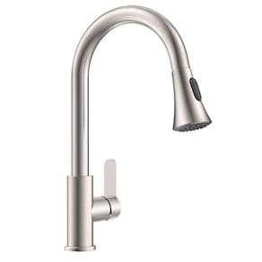 Torneira goumet pull down cozinha metal escovado mesa