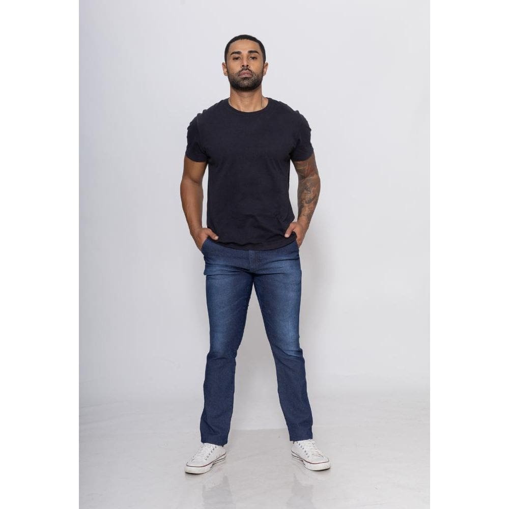 Calça 7876 Jeans Elastano [F075]