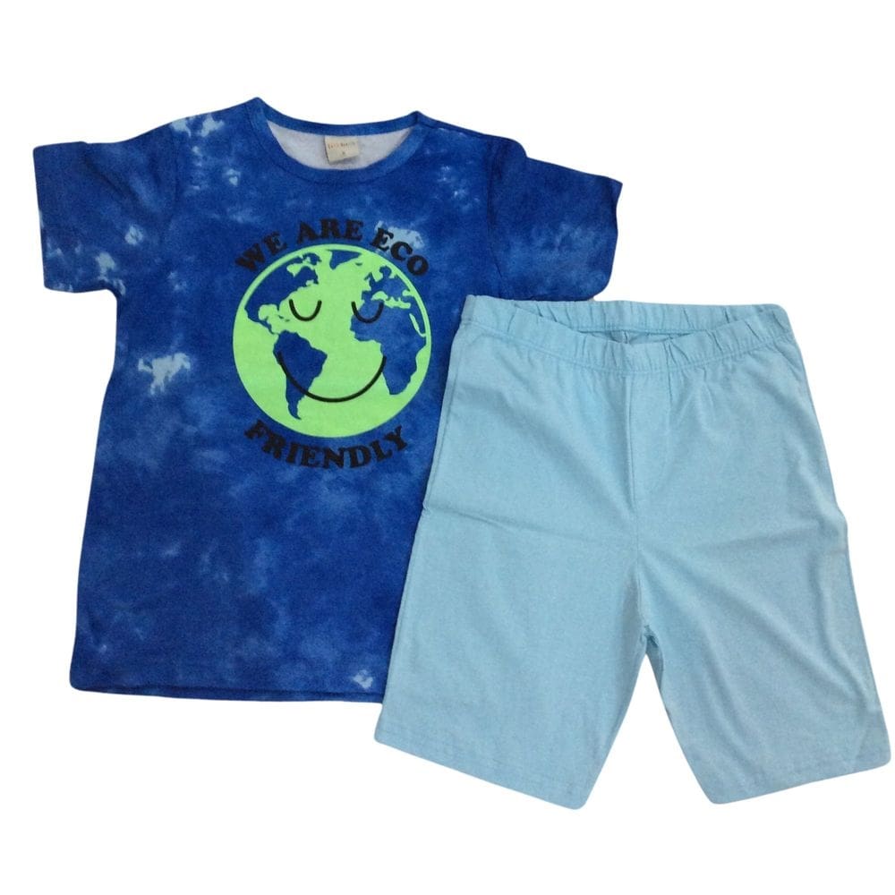 Pijama Tink Bink Masc Infantil Azul