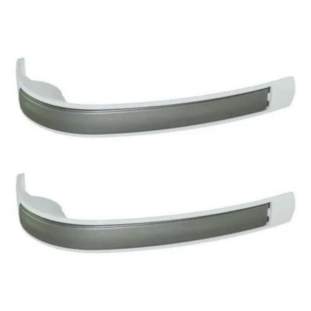 Kit 02 puxador geladeira brastemp consul brm37 brm43