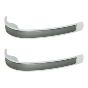 Kit 02 puxador geladeira brastemp consul brm37 brm43