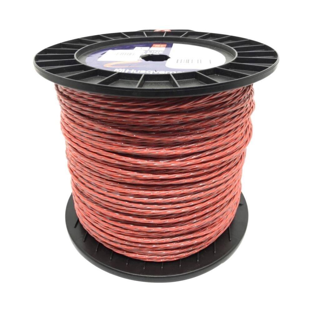 Fio De Nylon Husqvarna Roçadeira 2.7mm Whisper Twist 210m