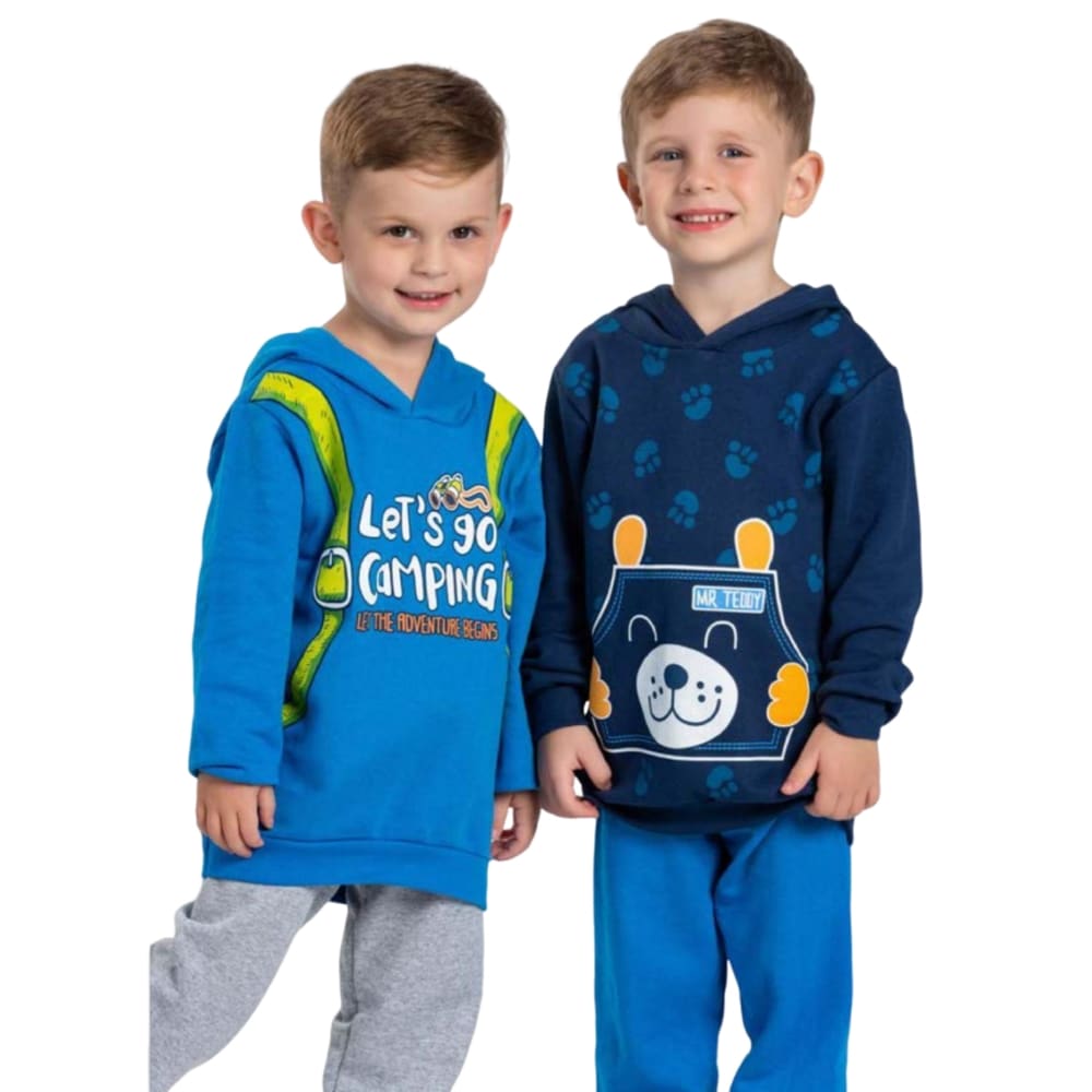 Conjunto de Moletom Infantil Menino