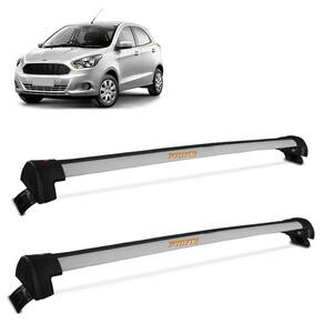 Rack De Teto Travessa Ford Ka + 2014 a 2021 Alumínio Prata