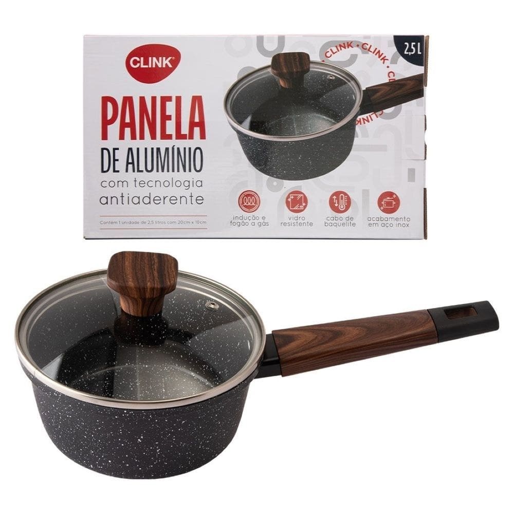 Panela de Indução 1300ml 16cm