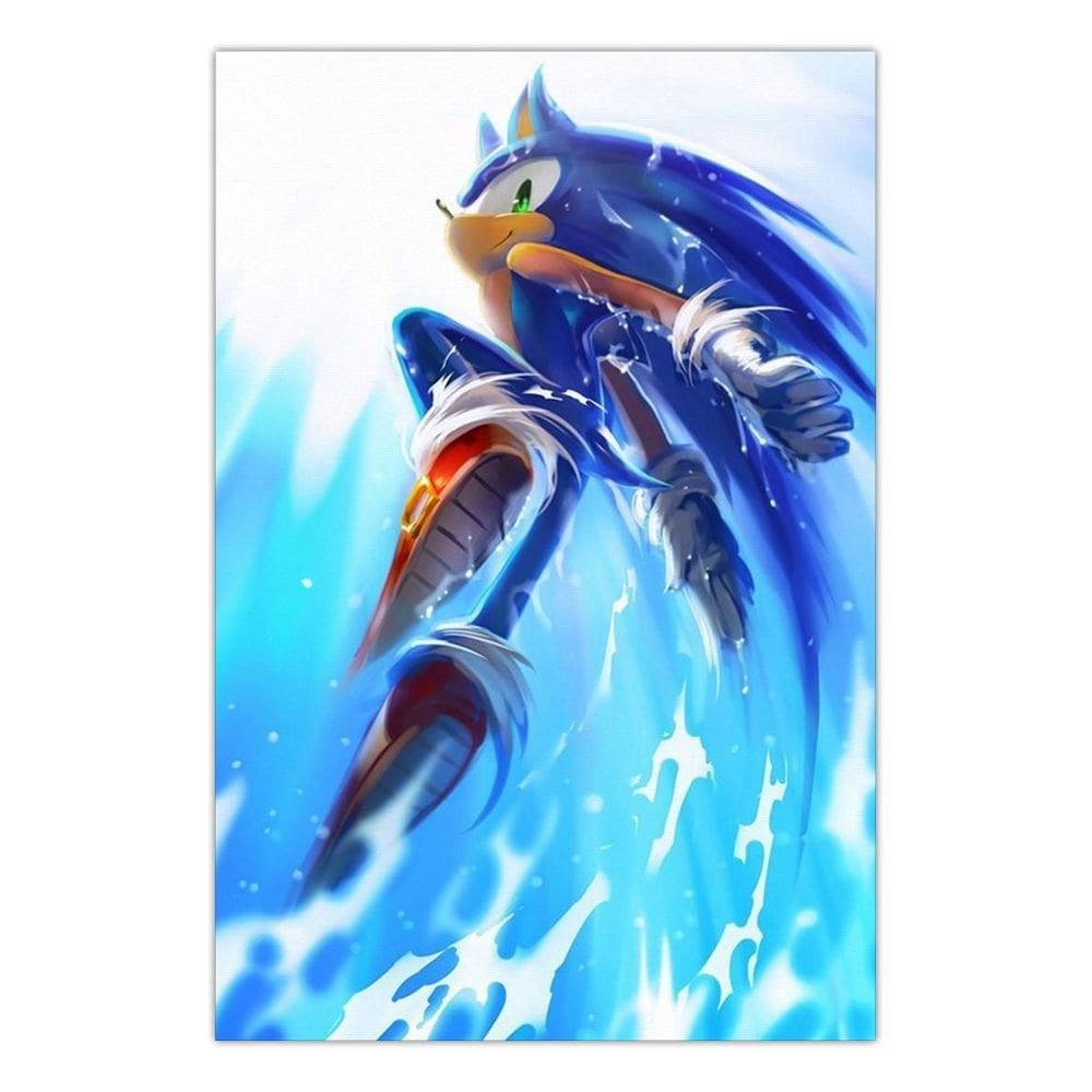 Quadro A3 em MDF Sonic Pintura - Placa
