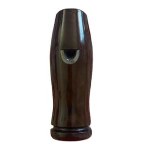 Apito pio de madeira macuco 17 pio profissional apito cinza