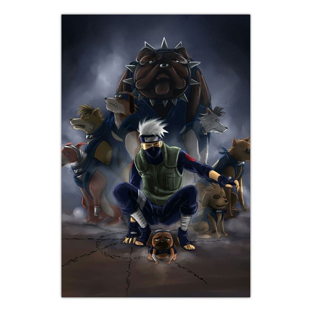 Quadro A4 em MDF Anime 016  - Placa