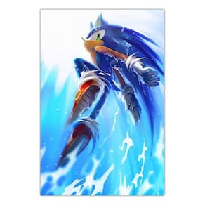Quadro A4 em MDF Sonic Pintura - Placa