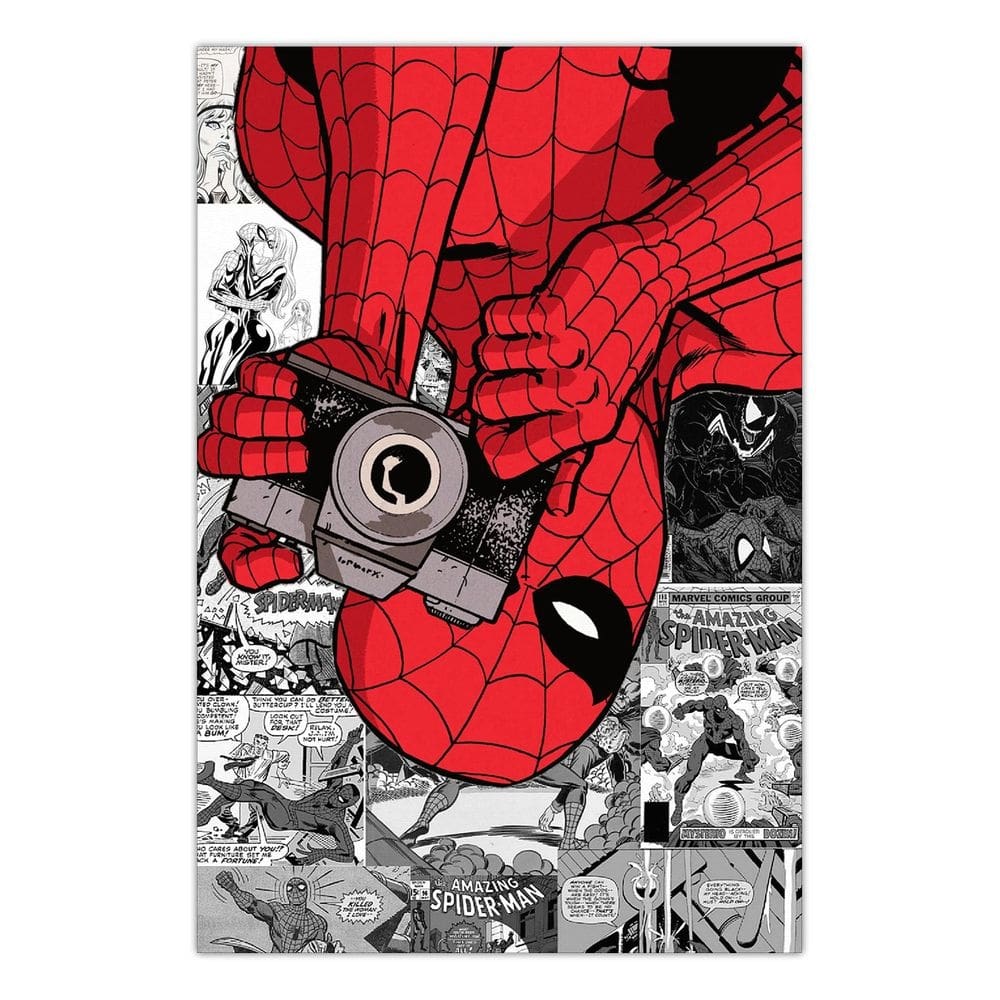 Quadro A4 em MDF Spider Man HQ 001- Placa