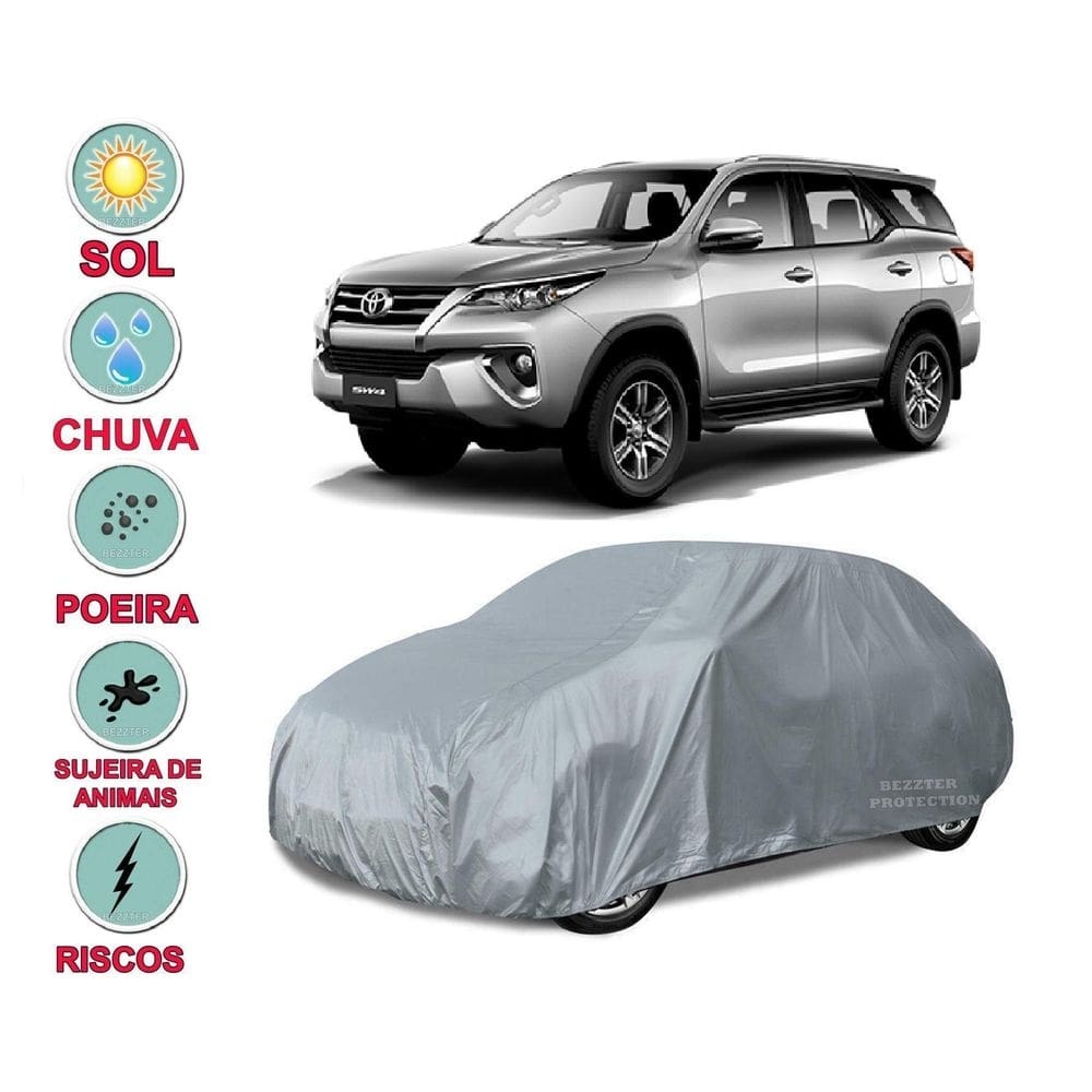 Capa cobrir carro toyota sw4 impermeável proteção