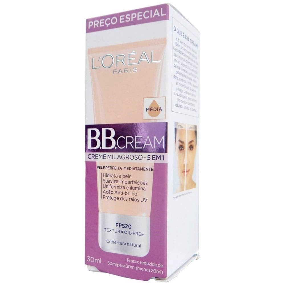 Bb Cream Base Facil Media 30ml