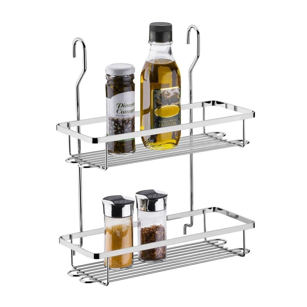 Suporte duplo aéreo porta condimentos de cozinha schmitt