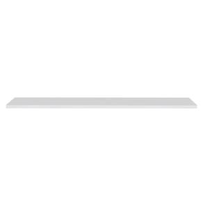 Prateleira Flutuante Para Banheiro com Suporte Invisível 91x20cm Yara Branco - Lumil