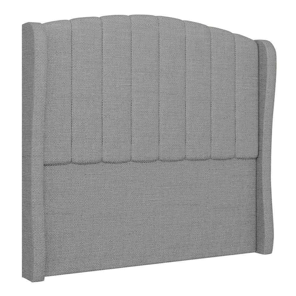 Cabeceira Casal Cama Box 140cm Glenda I02 Linho Cinza - Mpozenato
