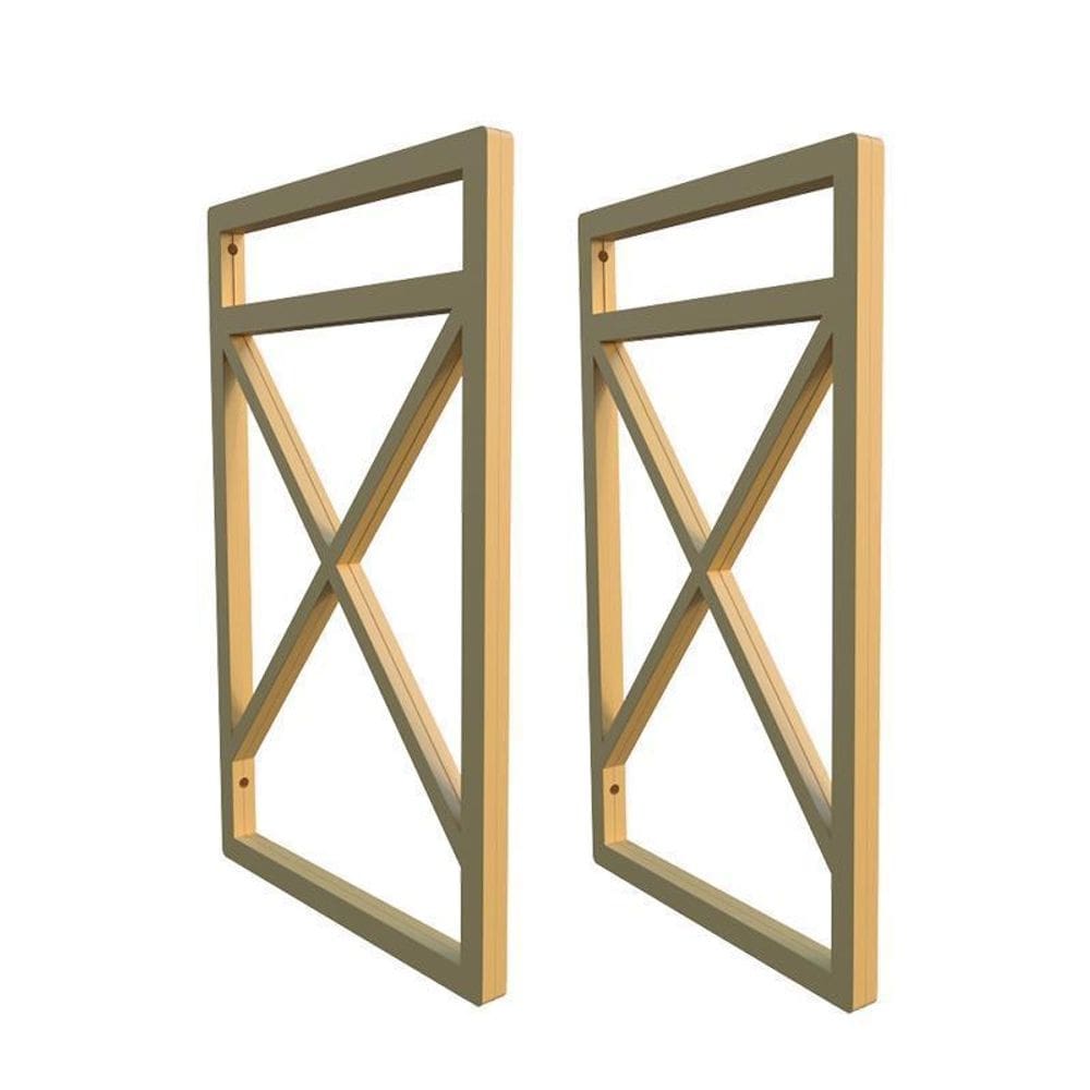 Suporte para prateleira estilo industrial 02 un. dourado