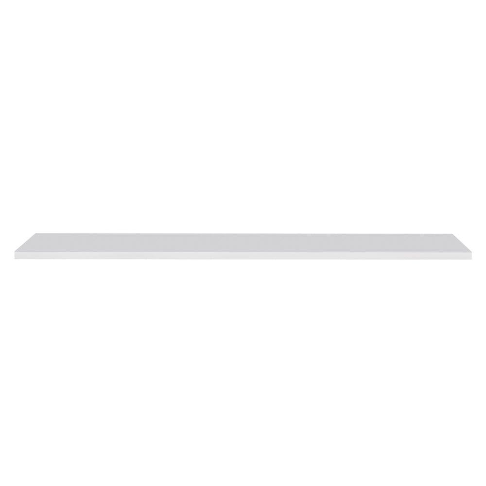 Prateleira Flutuante Para Escritório com Suporte Invisível 68x20cm Yara Branco - Lumil