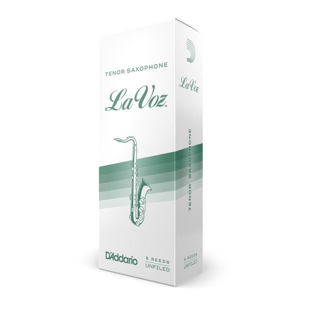 Palheta Sax Tenor M/H (5 Unidades) D Addario La Voz RKC05MH [F035]