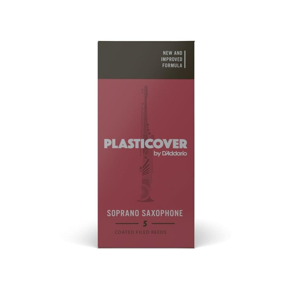 Palheta Sax Soprano 2.5 (5 Unidades) D Addario Plasticover [F035]