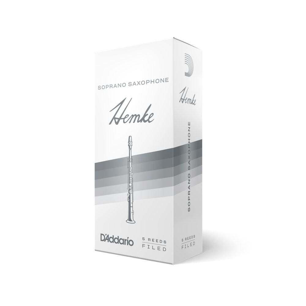 Palheta Sax Soprano 2.5 (5 Unidades) D Addario F. L. Hemke [F035]