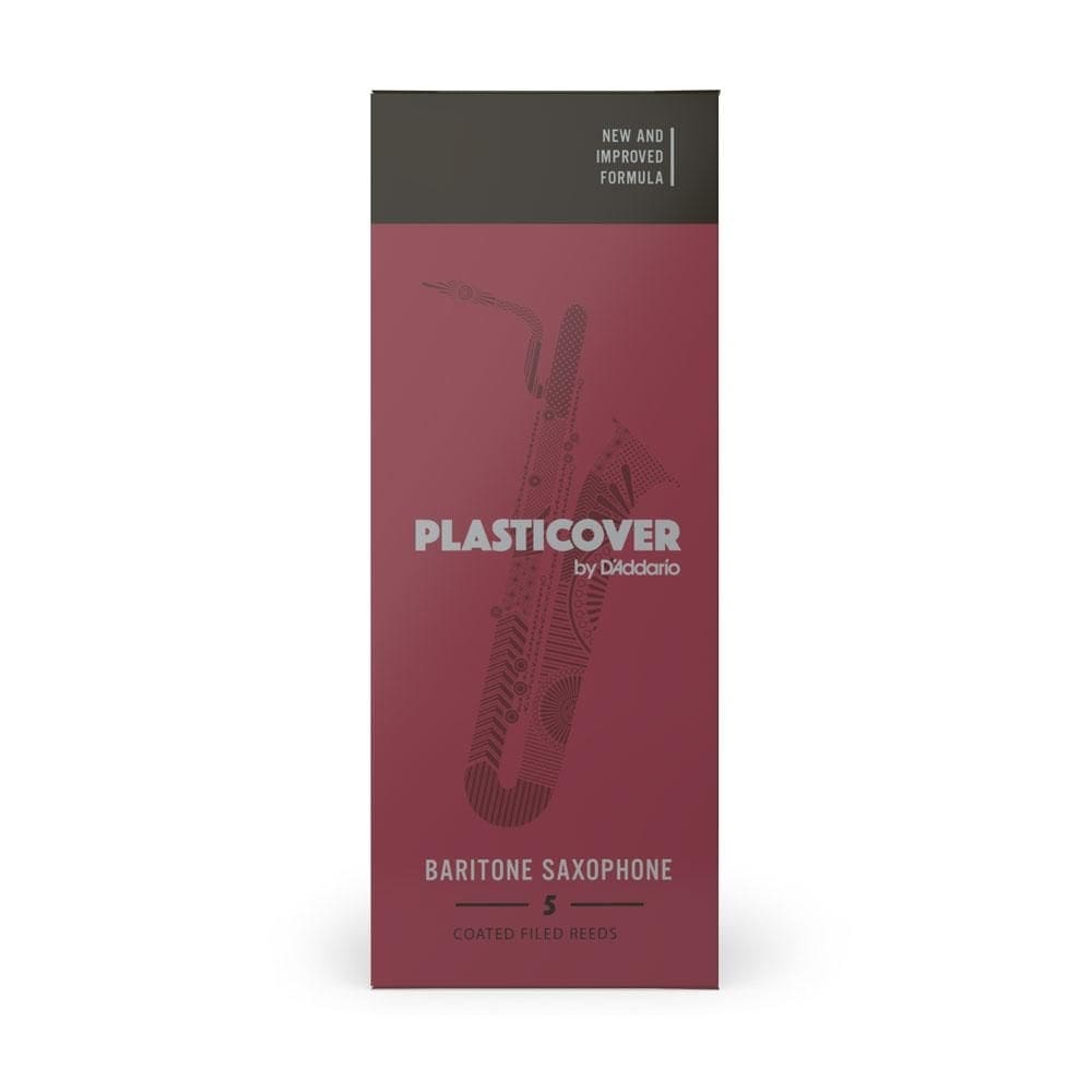 Palheta Sax Barítono 1.5 (5 Unidades) D Addario Plasticover [F035]