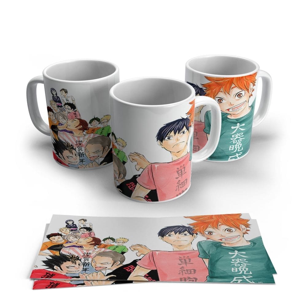 Caneca de Porcelana Haikyuu Anime Mangá 34