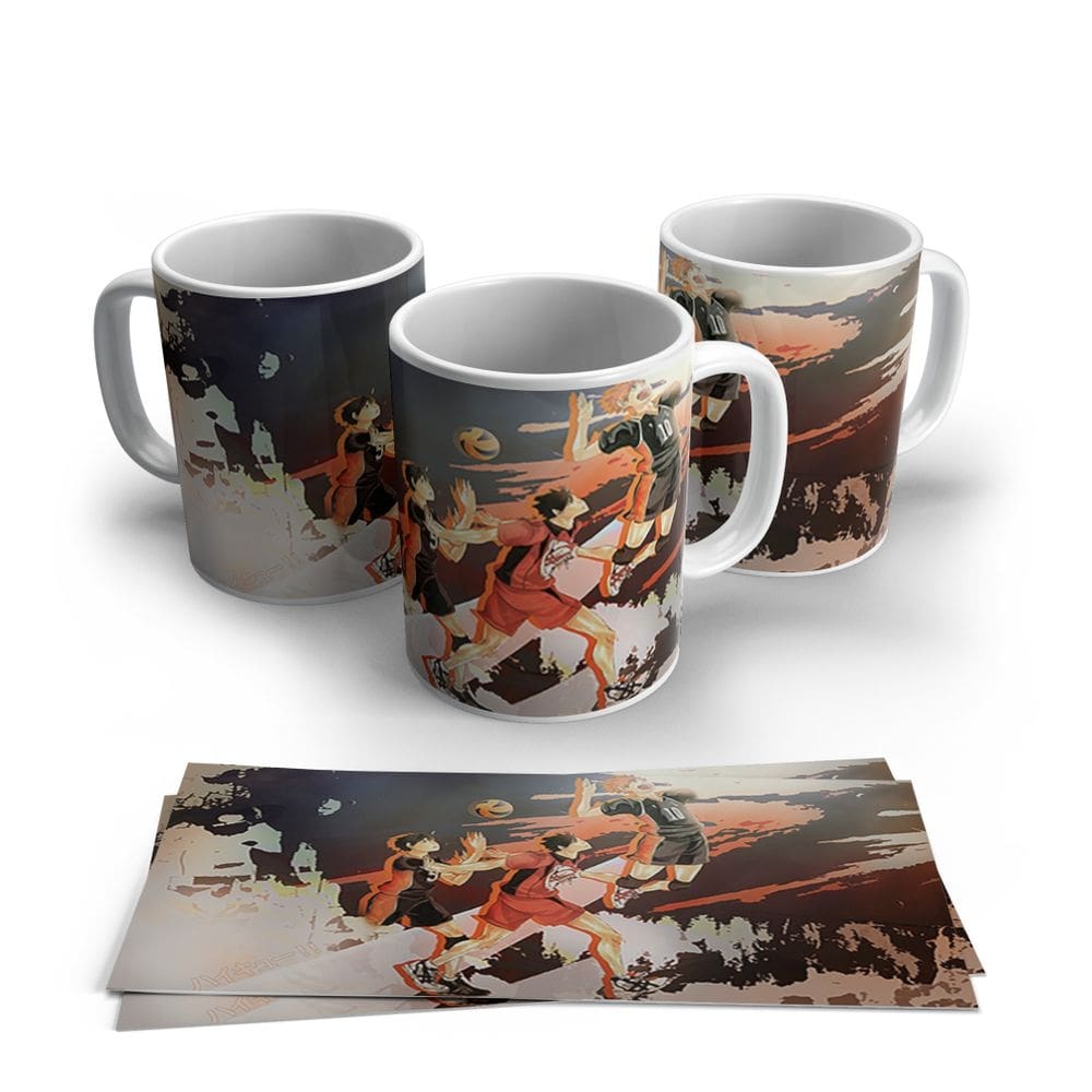 Caneca de Porcelana Haikyuu Anime Mangá 15