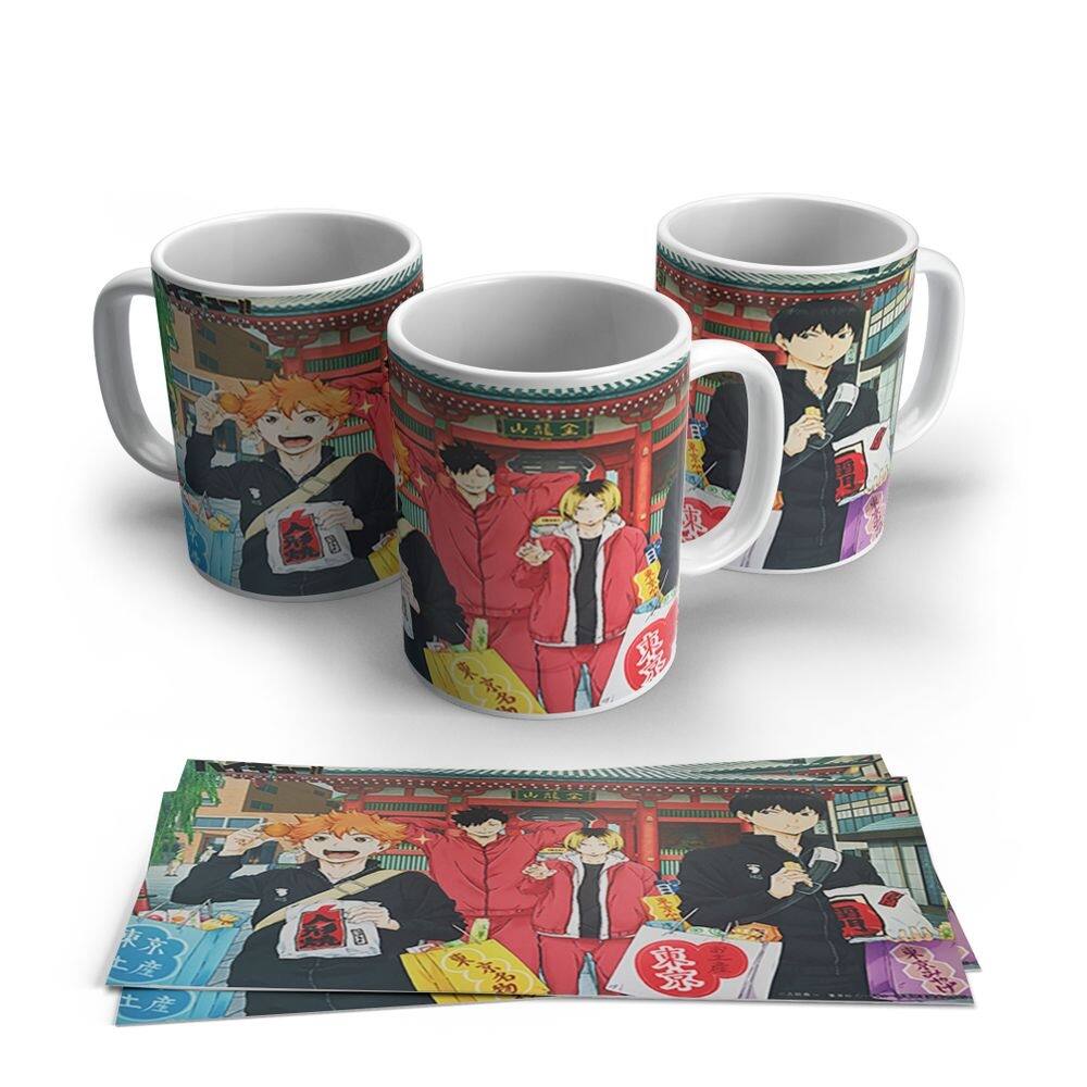 Caneca de Porcelana Haikyuu Anime Mangá 22