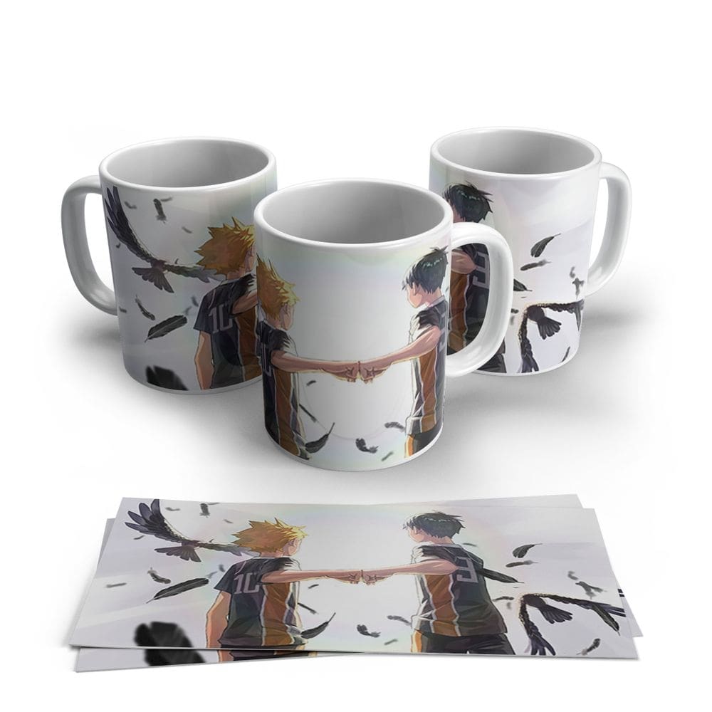 Caneca de Porcelana Haikyuu Anime Mangá 03