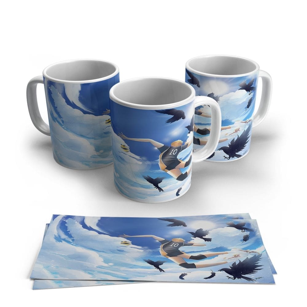 Caneca de Porcelana Haikyuu Anime Mangá 05