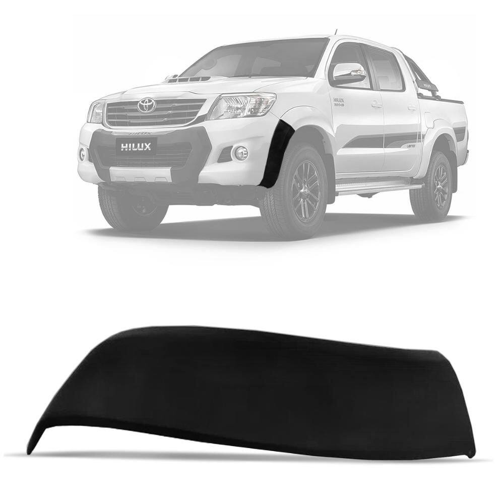 Ponteira Parachoque Hilux 2012 a 2015 Preto LE DTS